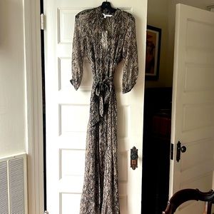Veronica Beard NWT snakeskin-print dress